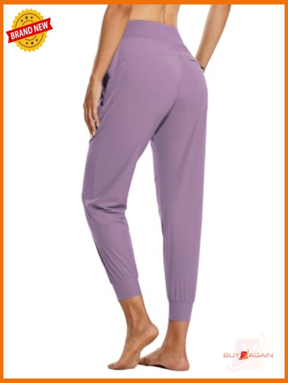 High Waist Hiking Joggers Quick Dry UPF50+ 5 Pockets - Picture 2 of 7